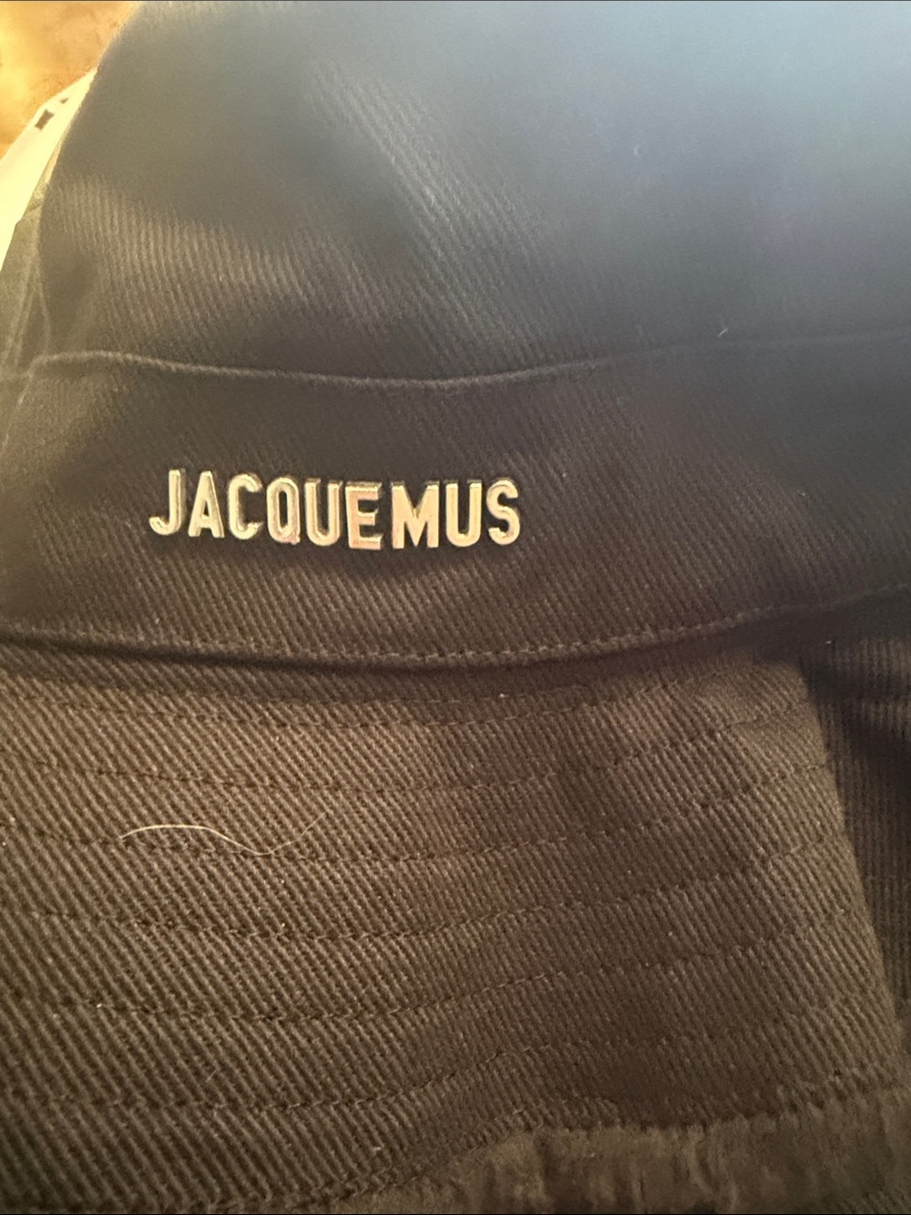 Jacquemus Black women Bucket Hat with Chin Strap - Picture 4 of 5